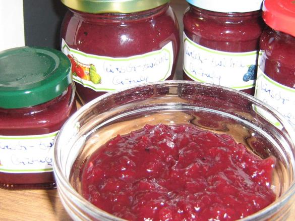 Kirsch-Zwiebel Chutney