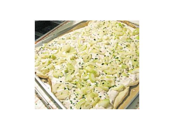 herzhafter Flammkuchen