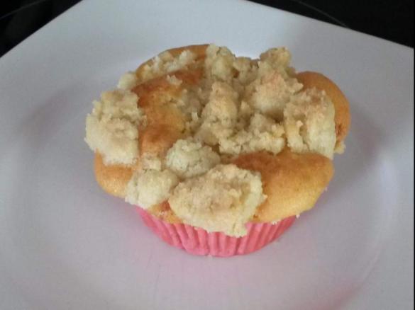 Apfel-Muffins mit Knusper-Zimt-Streusel