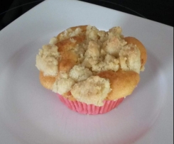 Apfel-Muffins mit Knusper-Zimt-Streusel