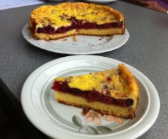 Kirschkuchen mit Schmandguss