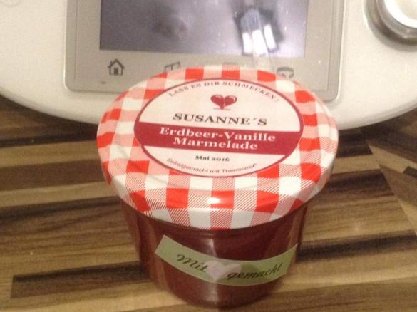 Erdbeer Vanille Marmelade