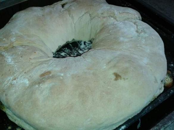 Gefüllter Brotkranz a la Jamie Oliver