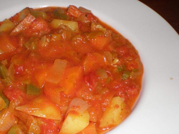 Kartoffelgulasch vegetarisch