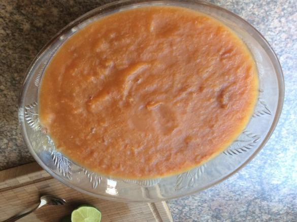 Kompott mit Nektarinen