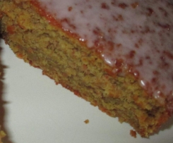 Karottenkuchen mit Haferflocken