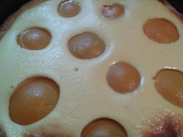 Pfirsich Buttermilch Tarte