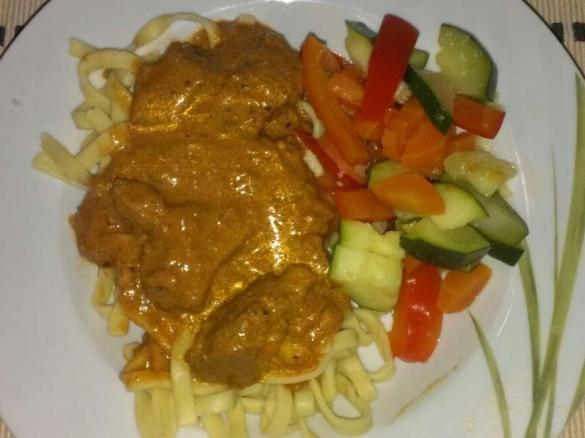 Italienischer Schinkentopf als Gulasch 