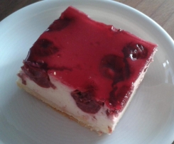 Kirsch-Schmand-Kuchen vom Blech