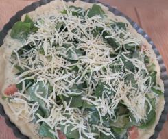 Lachs-Spinat-Quiche