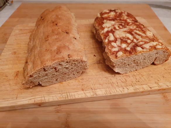 Dinkel-Zwiebel-Baguette