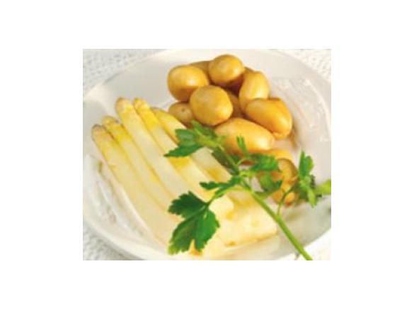 Spargel mit Kartoffeln