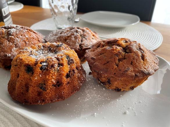 Cranberry - Schoko Muffins / Mini Gugelhupf