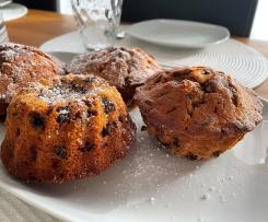 Cranberry - Schoko Muffins / Mini Gugelhupf