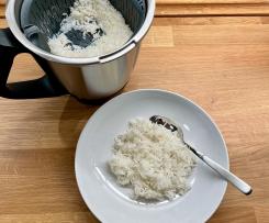 Kleine Portion Reis (150 g) kochen