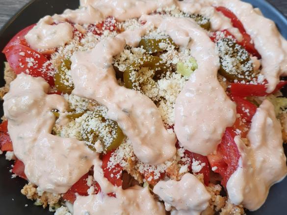 Glücksmixer Salat Bic Mac Style