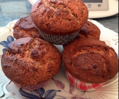 Schokoladen-Nuss-Muffins
