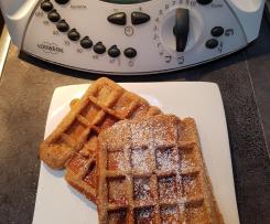 Waffeln aus Dinkelvollkornmehl *Vollwert* gesund, schnell und lecker