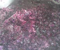Blaukraut - Rotkohl (ohne Apfel)