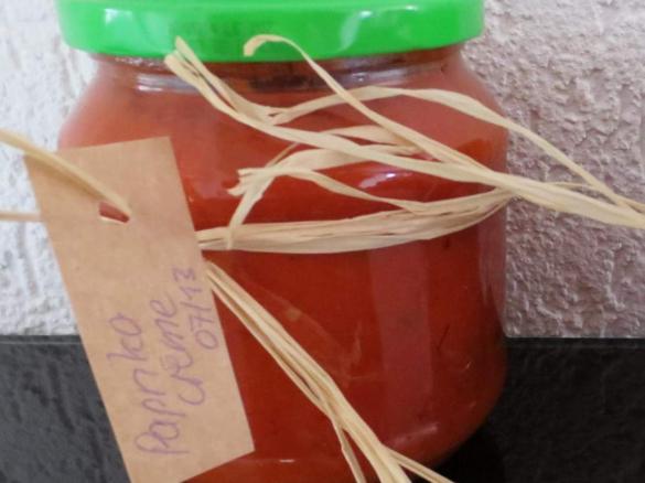 Paprikasosse, pikant