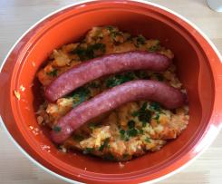 Möhren-Kartoffel-Durcheinander oder "Gestampftes"