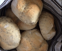 Chia-Frühstücksbrötchen mit kurzer Gehzeit