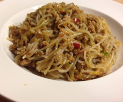 Chinesische Hackpfanne