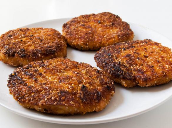 Hähnchen-Patties