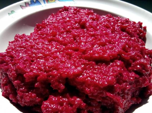 Rote Beete Risotto