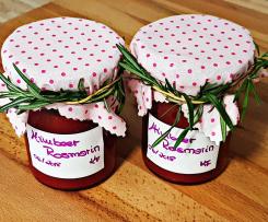 Himbeer-Rosmarin Marmelade à la Frieda