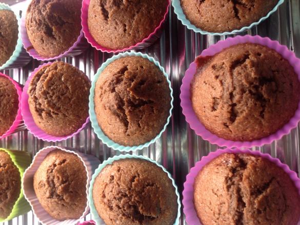 Bananen-Schoko-Muffins fructosearm