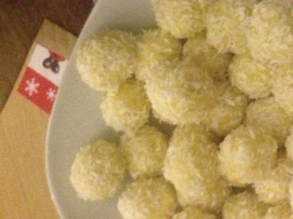 Eierlikör Pralinen mit crispy