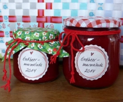 Erdbeermarmelade mit Tonkabohne