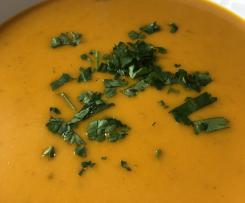 Südafrikanische - Butternut Crèmesuppe
