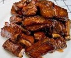 Singapur und Malaysia Rippchen Marinade