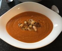 Cremige Süsskartoffelsuppe