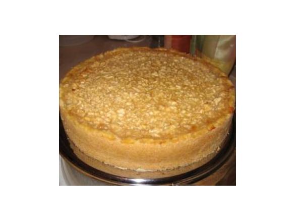 Variation von Apfel-Wein-Torte
