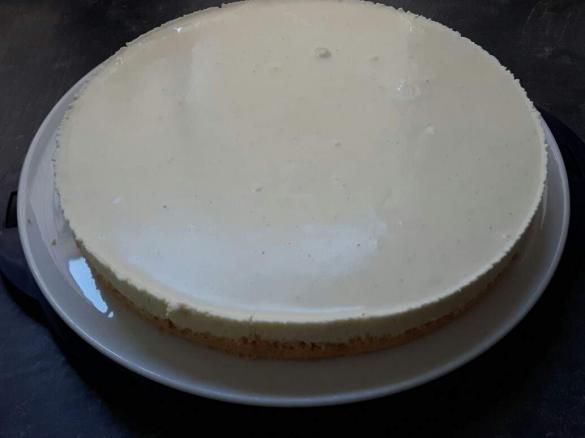 Variation von Frischkäse-Torte: light Version