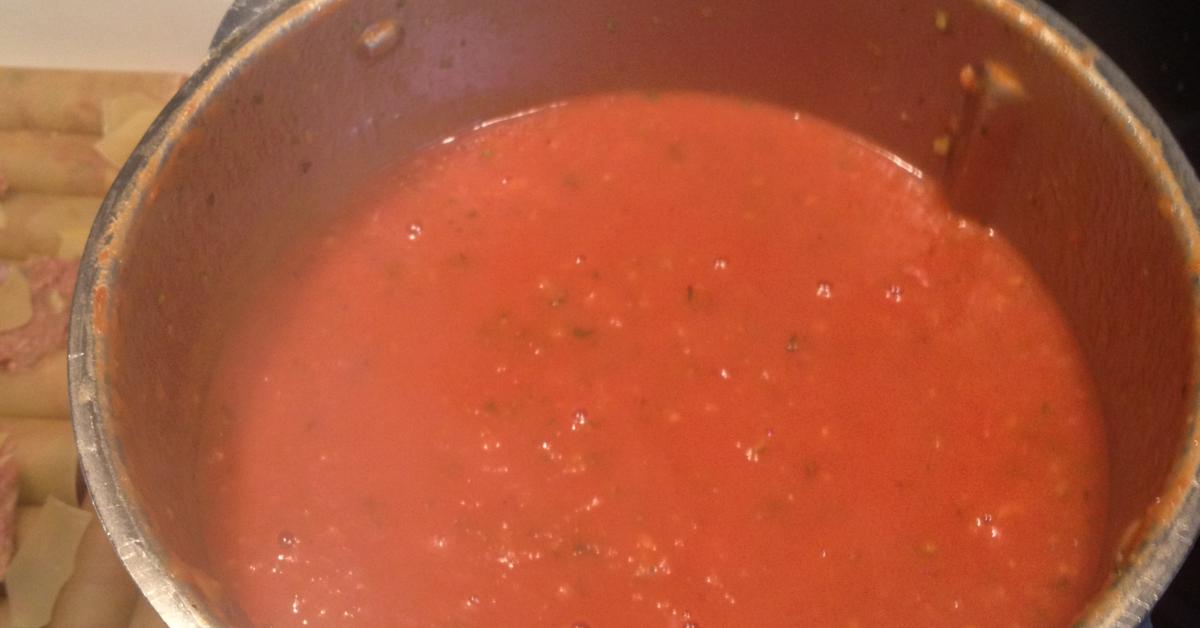 Cannelloni mit Hackfleisch und Gemüsesauce von Thermomix ...