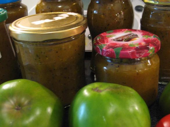 Grüne Tomaten - Konfitüre