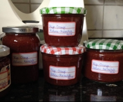 Feige-Orange-Rotwein Marmelade (weihnachtlich)