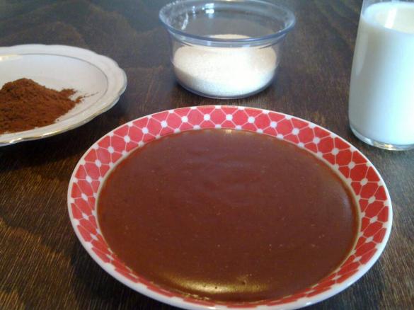 100% selbstgemachter Schokopudding