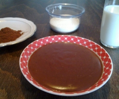 100% selbstgemachter Schokopudding