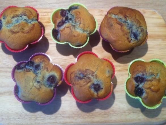 Heidelbeermuffins