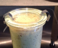 Apfel-Zwiebel-Nuss Aufstrich, heiß geliebt