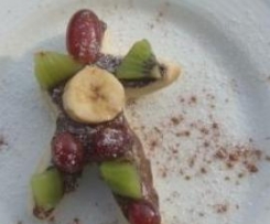 SCHOKO-OBST-PIZZA