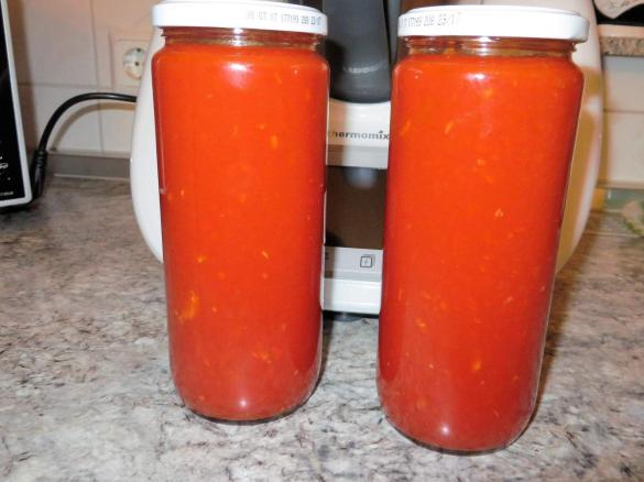 Adschika, scharfe Tomatensoße 