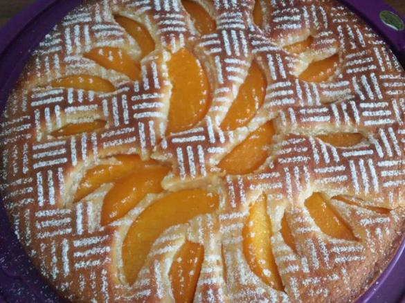 Pfirsich Kuchen