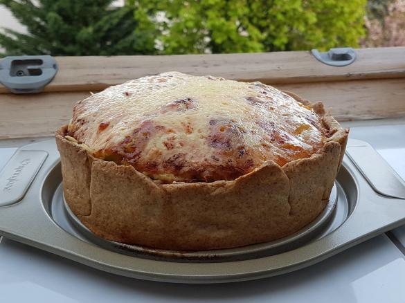 Lauch-Quiche / Lauchkuchen