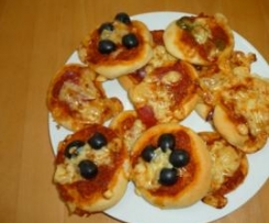 Mini - Pizza für jeden Geschmack ( Pizze piccole ) Rezept des Tages vom 16.02.2012